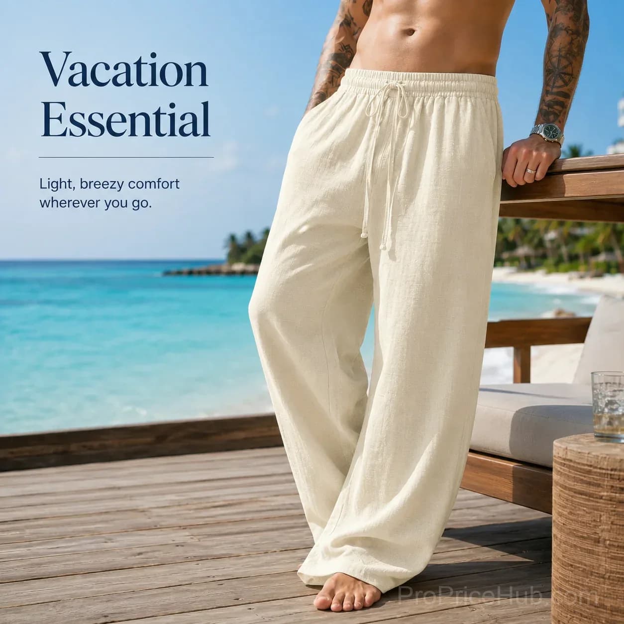 Cool & Breathable Summer Pants - Main