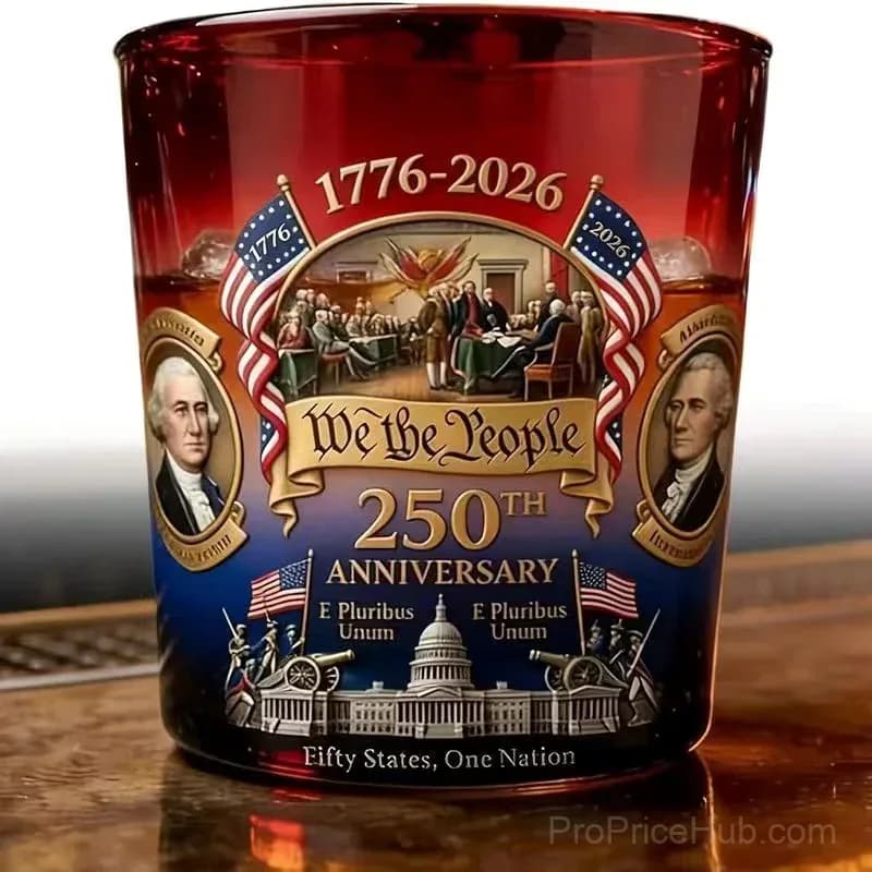 2026 USA 250th Anniversary Commemorative Glass – 1776-2026 Heritage Edition - View 12