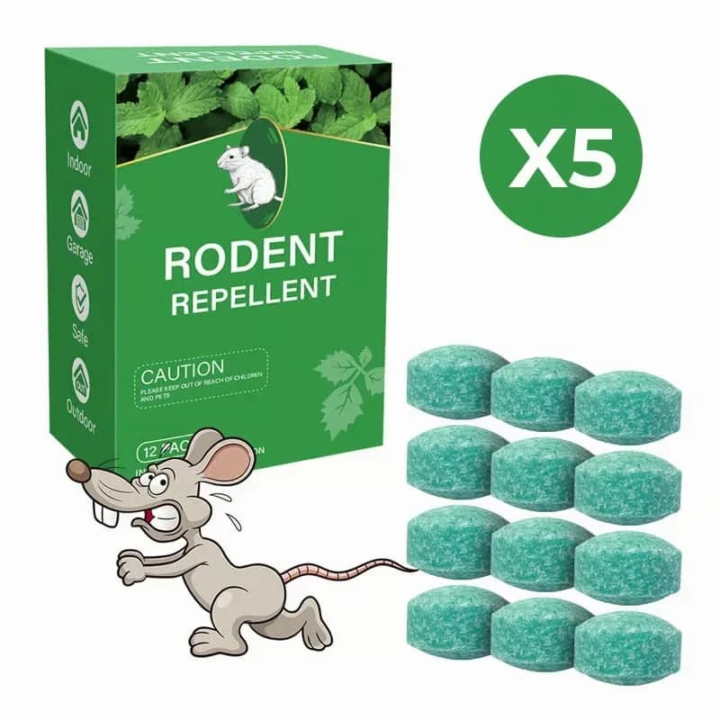 Plant Essential Oil Mouse Repellent Paper Balls, 12-Pack - View 6