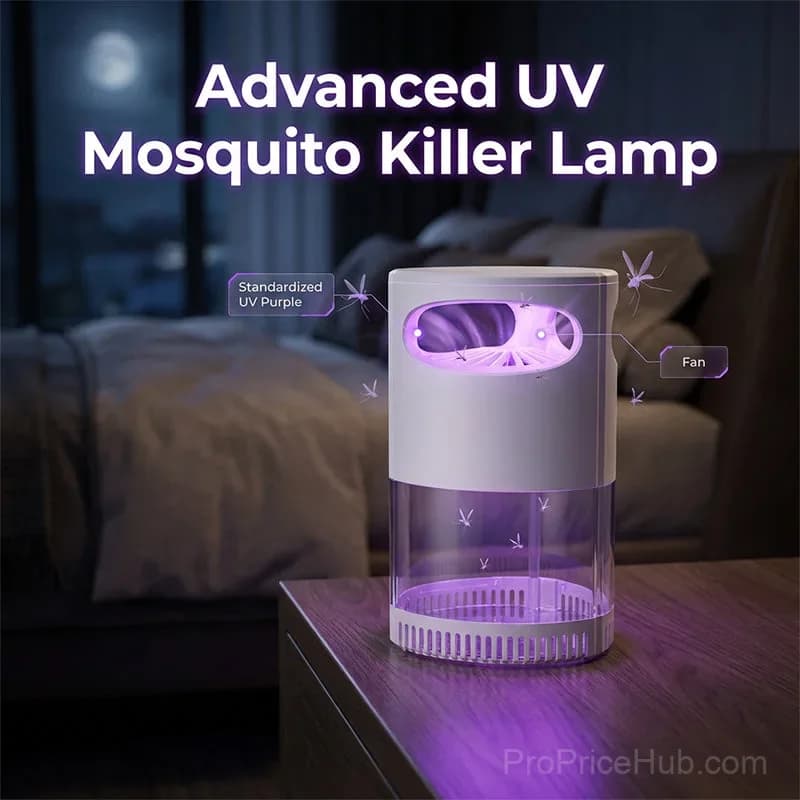 UV Mosquito Killer Lamp – USB, Quiet, Chemical-Free Indoor Trap - Alt
