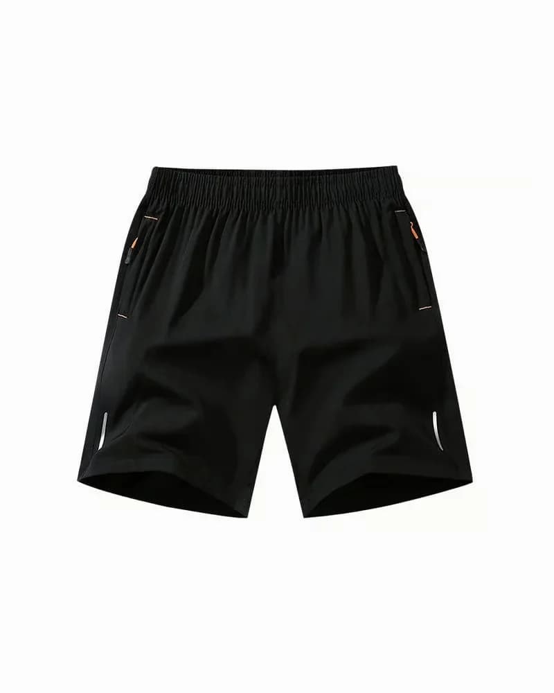 Men's Quick-Dry Athletic Casual Shorts - Black, US 4/S - Main
