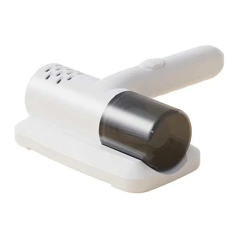 White Cordless Handheld UV Bed Vacuum Cleaner - Main