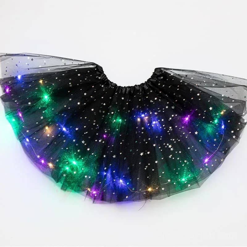 Princess Glow LED Skirt – Soft Safe Stretchy - Main