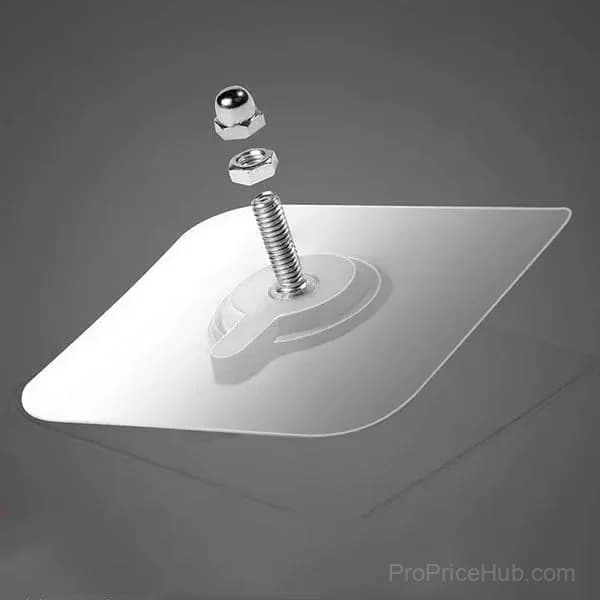 No-Drill Screw Stickers - Wall Adhesive Hooks, 10 Pack - Alt