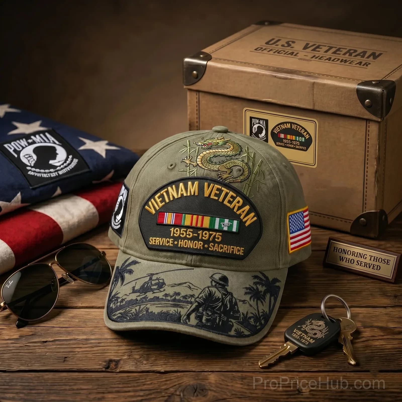 Vietnam Veteran Tribute Cap - Main