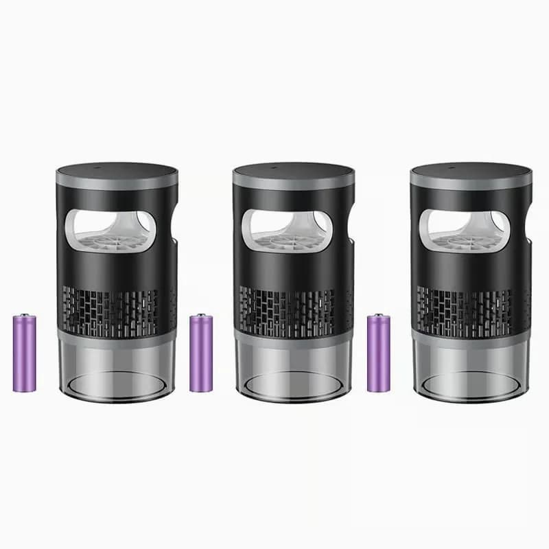 Rechargeable UV Suction Mosquito Trap with Purple Light Lure - View 3