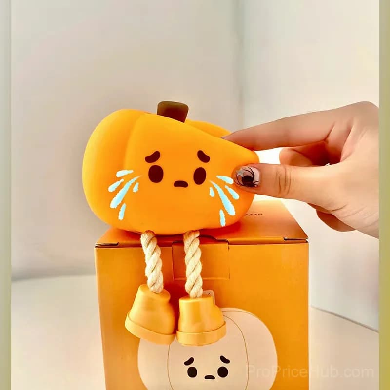 Pumpkin Silicone Pat Night Light, Pumpkin Design - View 9