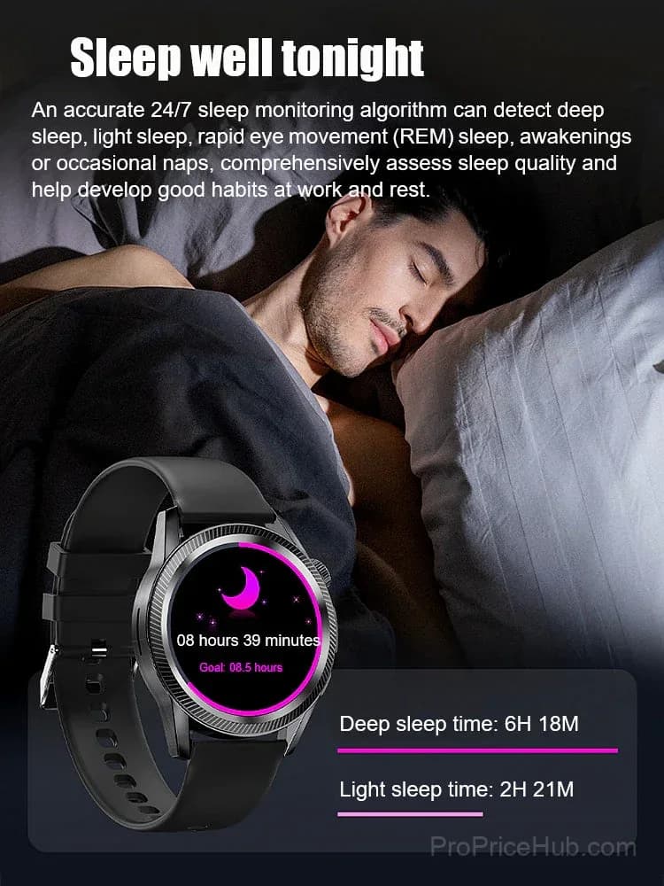 Watch4 Pro Steel Band Smartwatch with 24-Hour Health Check - View 7