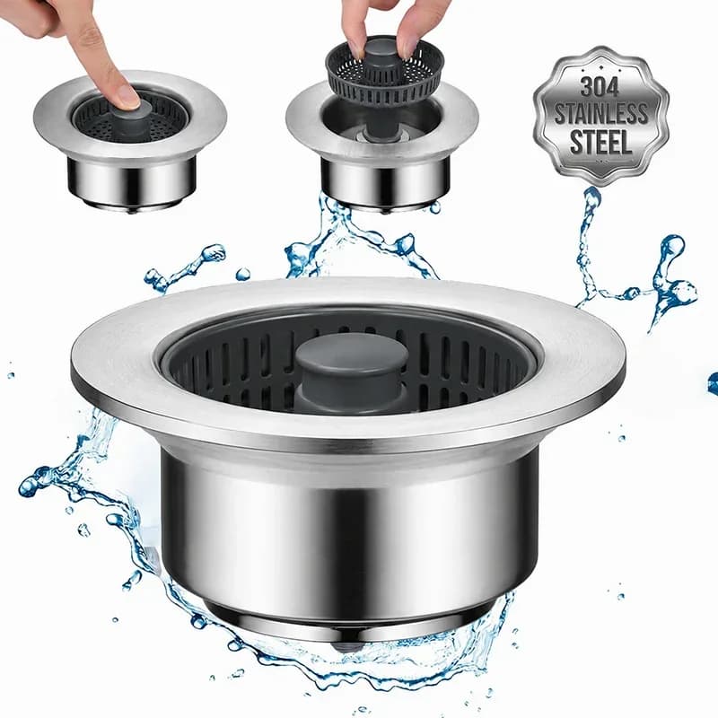 Sink Drain Strainer to Help Prevent Clogs - View 14