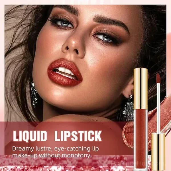 Metallic Liquid Diamond Glitter Lipstick #01 - Alt