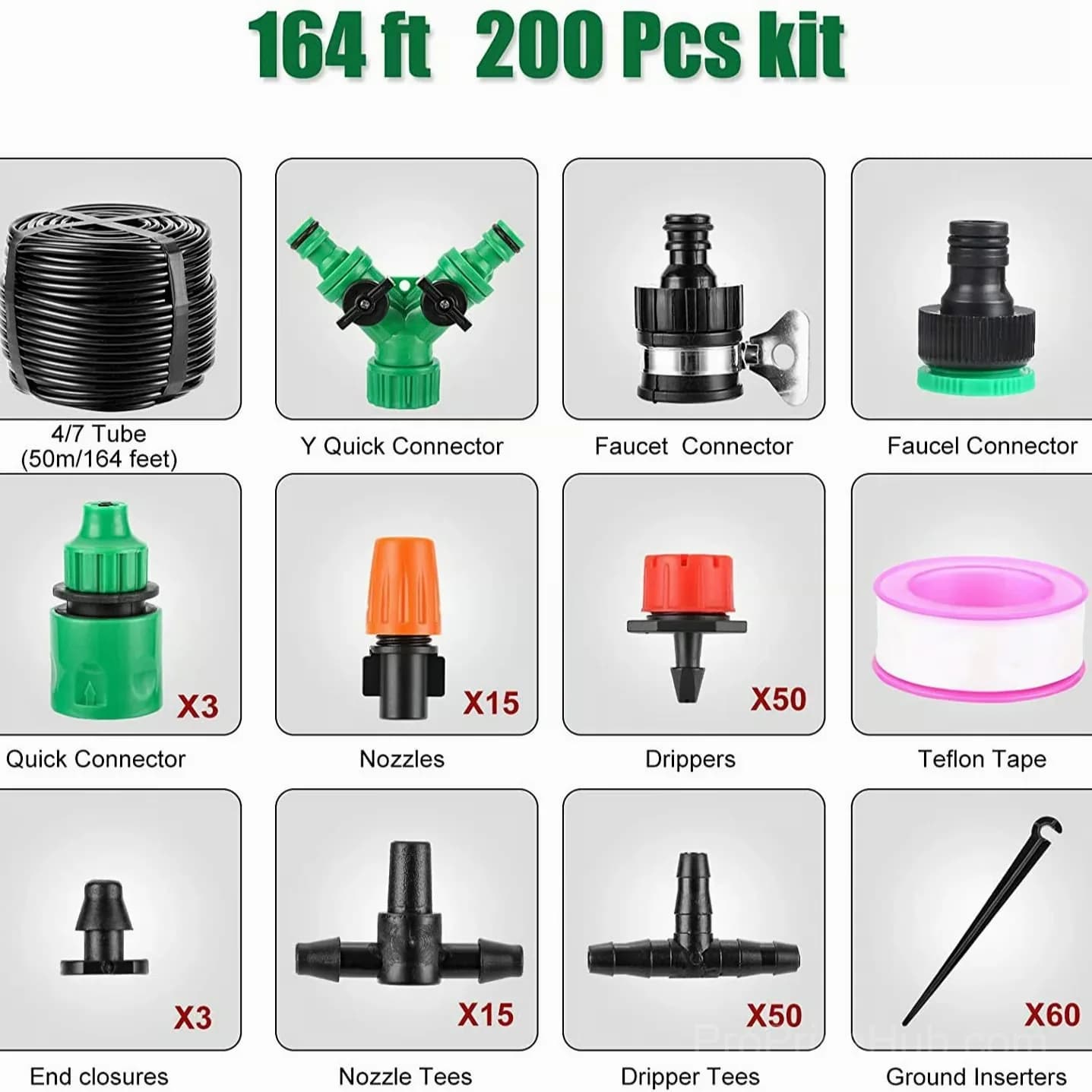 Garden Irrigation Pro Kit for Watering Systems - Alt