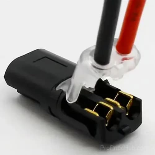 Double-Wire Push-In Electrical Connectors, 10 Pack - Alt