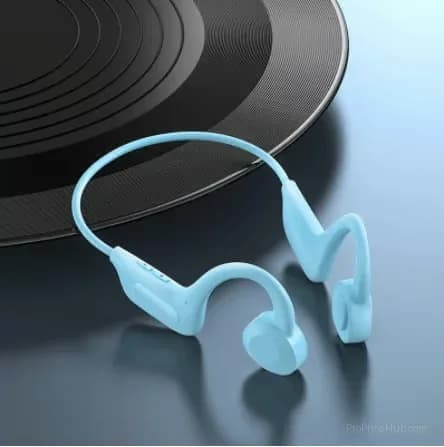 Black Gas Conduction Headphones, Sweatproof, Memory Card Supported - View 8