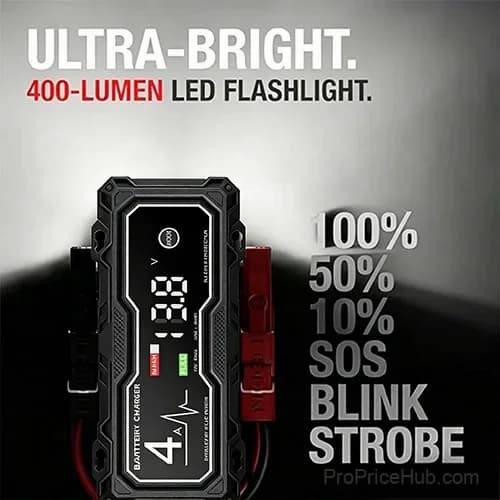 Boost X GBX155 4250A Car Jump Starter for 10.0L Gas & 8.0L Diesel Engines - View 3
