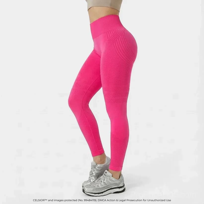 High-Waisted Hip Lifting Yoga Tight Pants, Quick-Dry Elastic - View 12