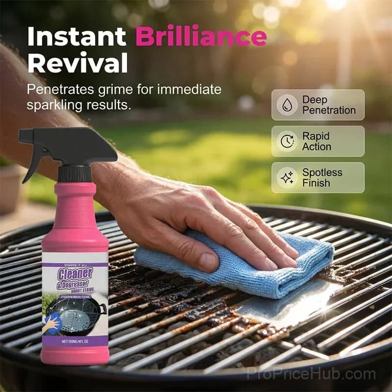 Fast-Acting Heavy-Duty Grill Degreaser Spray - Main