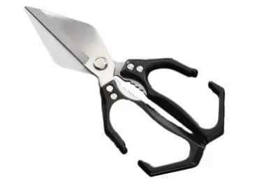 Heavy-Duty Multifunctional Kitchen Shears, Black - Main