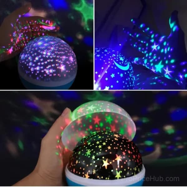Blue Starry Sky Night Light Projector - Main