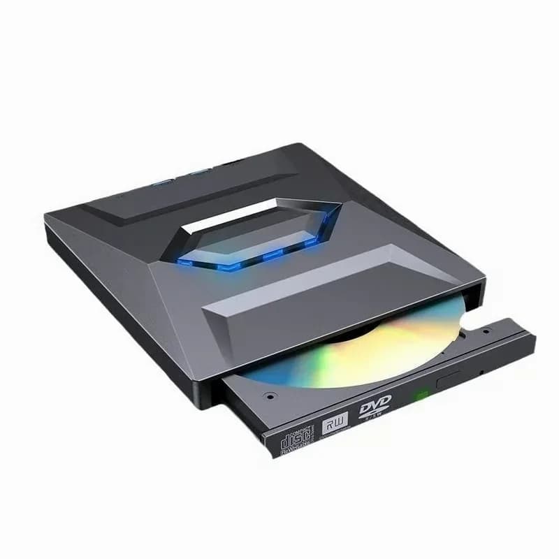 USB 3.0 Type-C External CD/DVD Burner with SD/TF Reader & Hub - Main