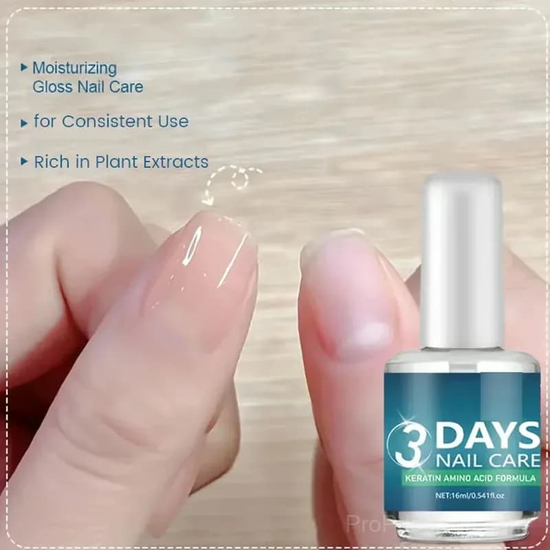 High-Gloss Quick-Dry Nail Oil for Salon-Style Shine, 1 Bottle - View 7