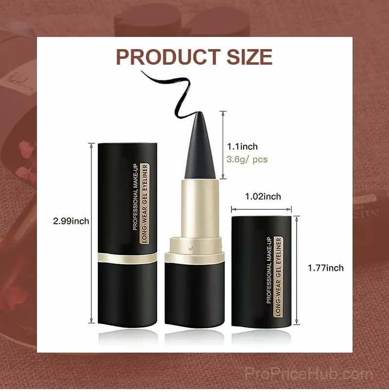 Matte Quick-Dry Eyeliner Pen, Silver - View 7
