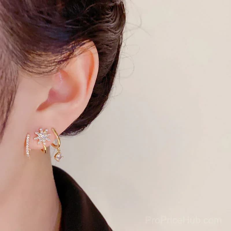 Sparkling Claw Earrings for Women - Upgraded New Style - Alt