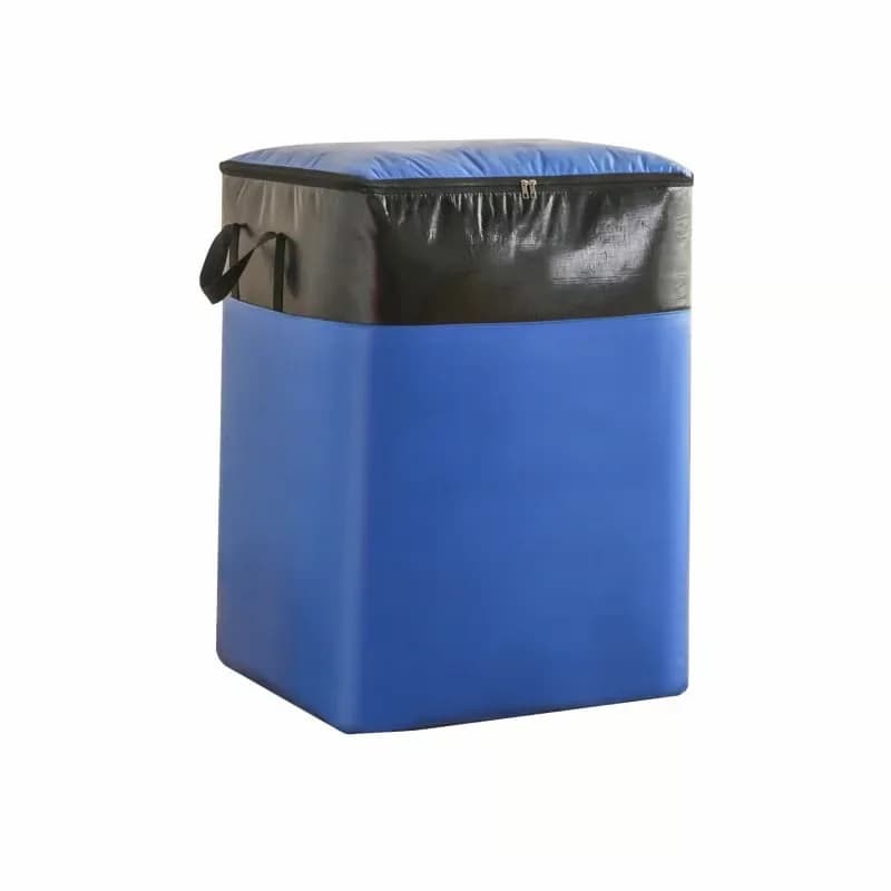 Heavy-Duty Reinforced Moving & Storage Bag, Blue, 180L - Main