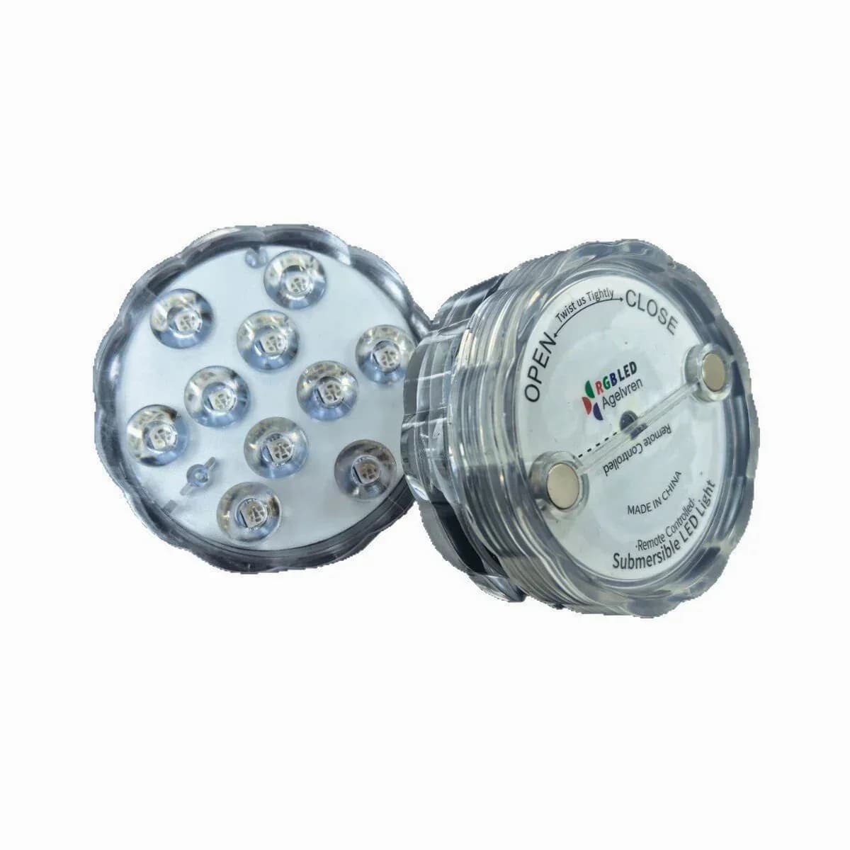 Submersible LED Pool Light with RF Remote Control - Alt