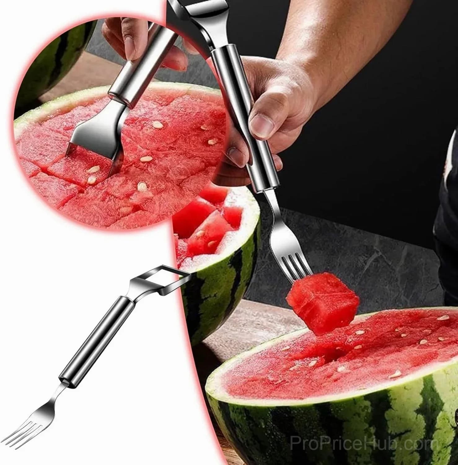 Upgraded Watermelon Fork Slicer Cutter Tool - Main