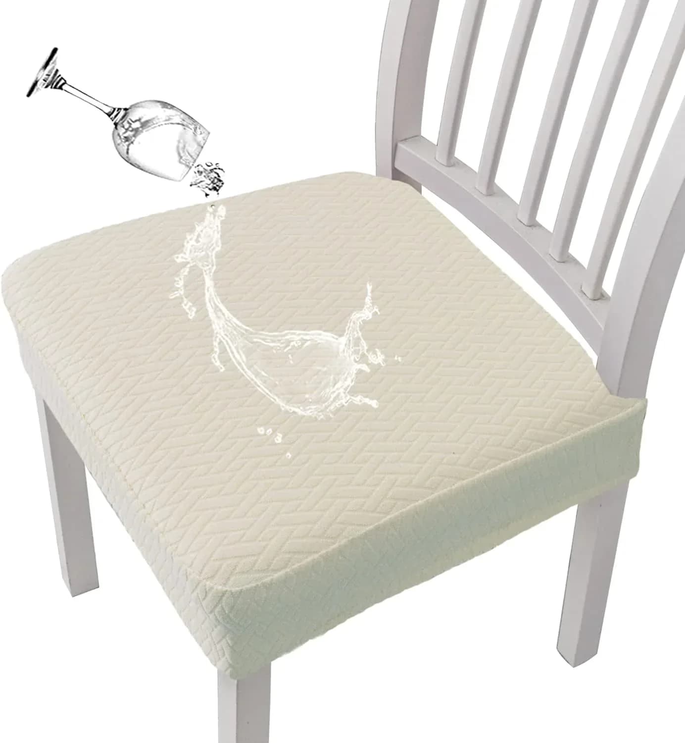 Waterproof Jacquard Chair Covers - Durable & Easy-Clean - View 9