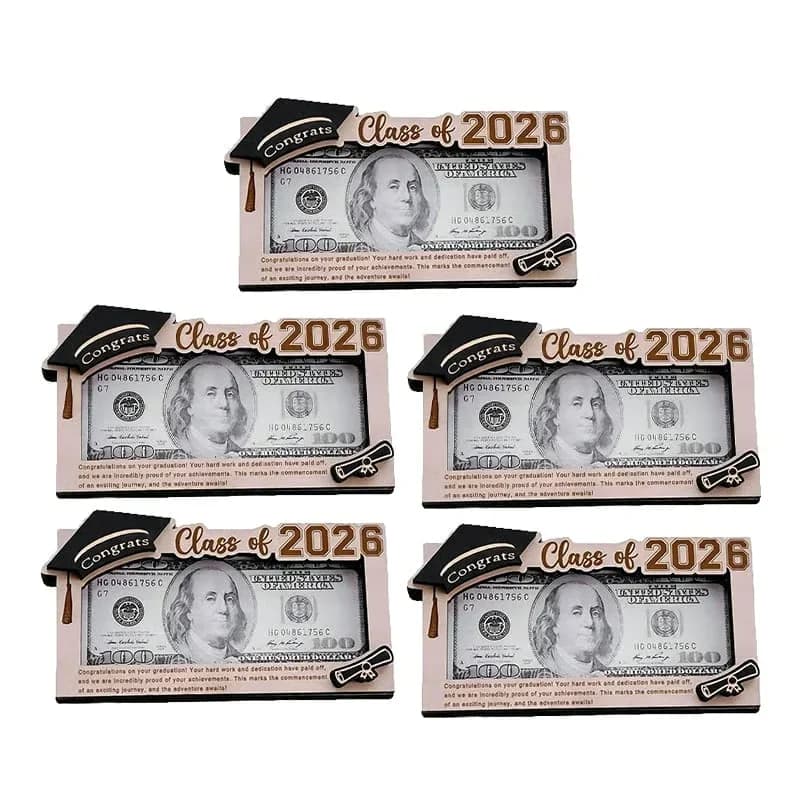 Graduation 2026 Cash Gift Money Holder, 1-Piece - Alt