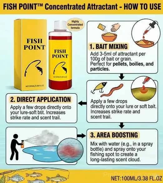 Fast-Acting Red Worm Fish Attractant Liquid - View 7