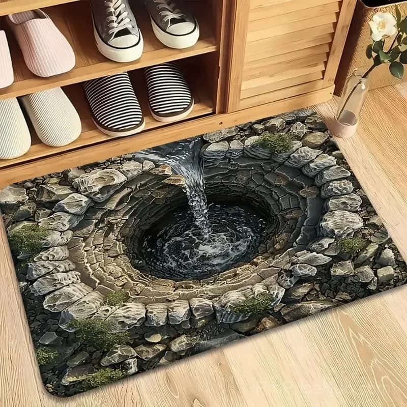 3D Optical Illusion Doormat - Endless Abyss Design - View 10
