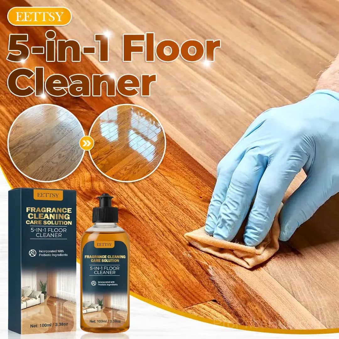 5-in-1 Floor Cleaner - Fast-Drying, Antibacterial, Eco-Friendly Solution - Main