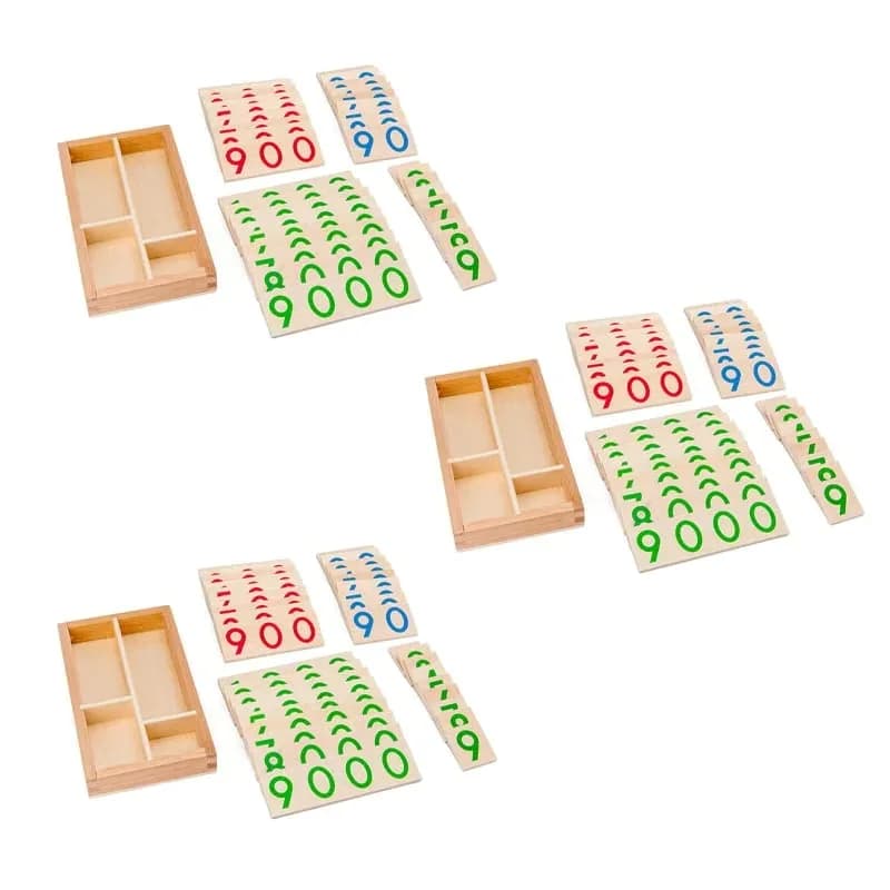 Wooden Math Operations Educational Toy Set, 1 Set - View 3