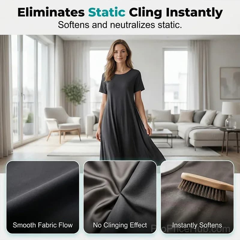 Instant Wrinkle Release Spray – No Iron, Travel-Ready, Static-Free & Fresh - View 6
