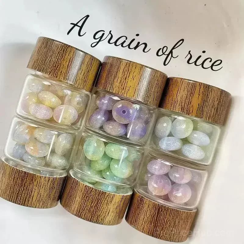 Portable Mini Glass Storage Jars for Organization - View 8