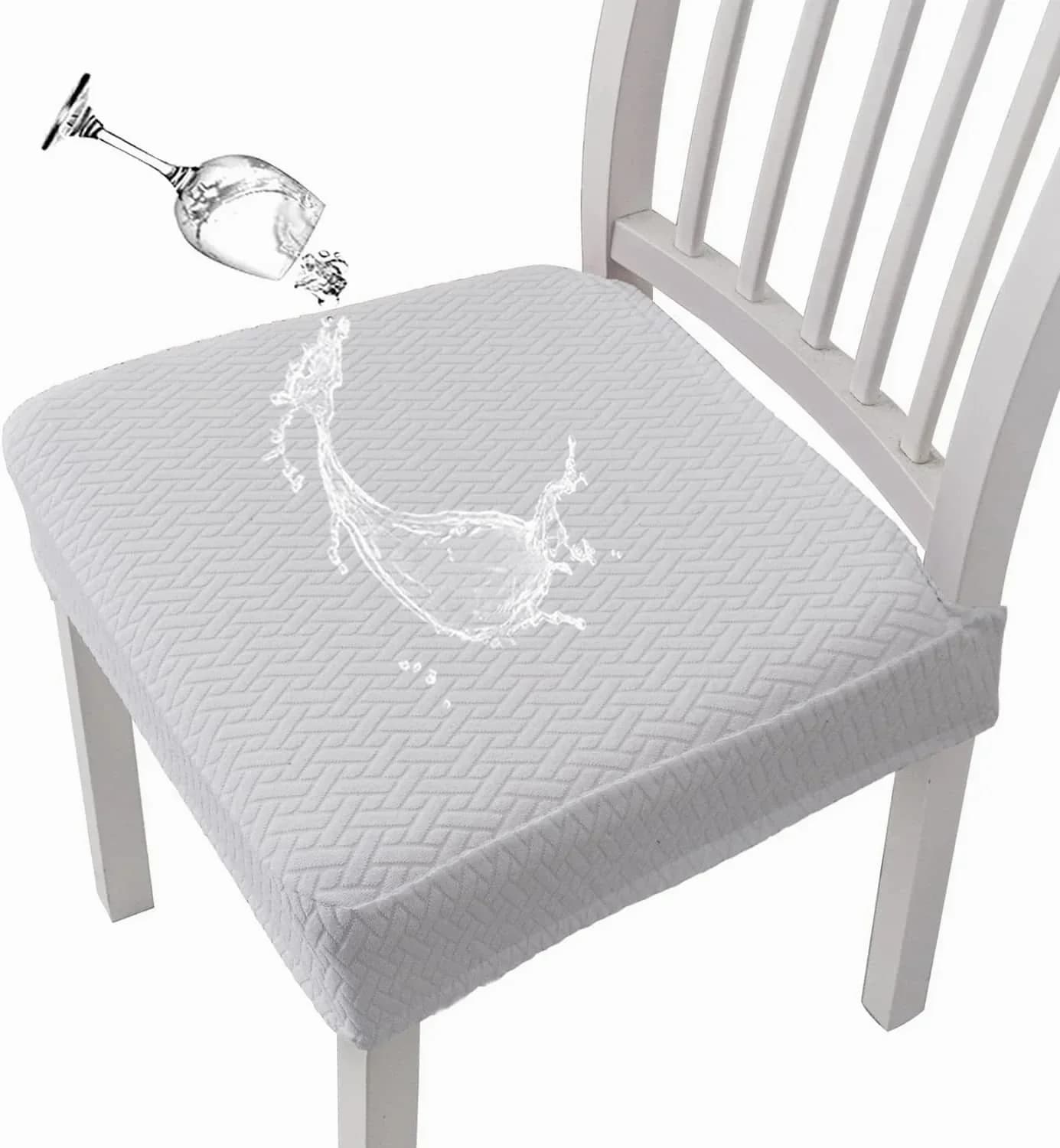 Waterproof Jacquard Chair Covers - Durable & Easy-Clean - View 8