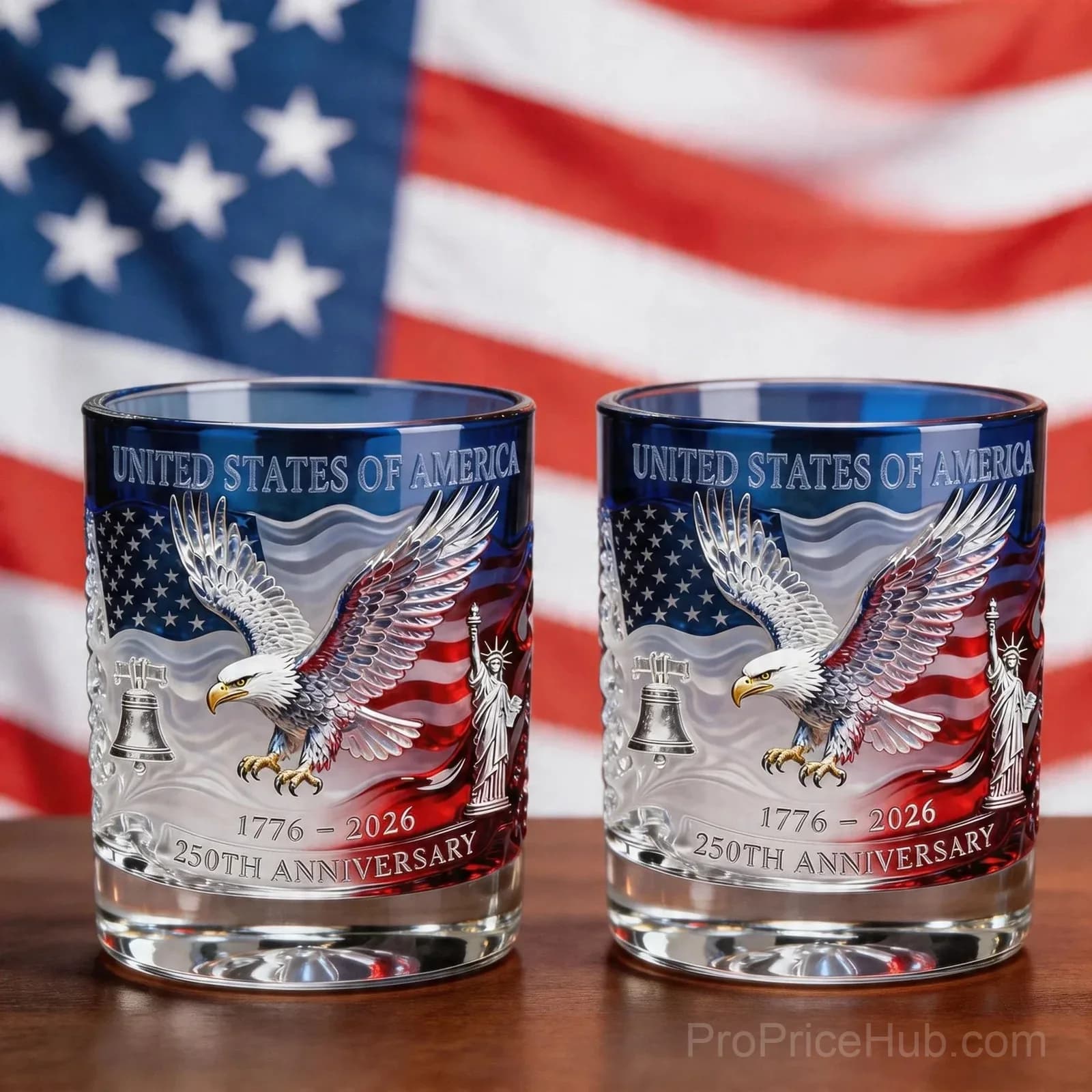 Hawk 250th Anniversary Commemorative Whiskey Bottle - View 14