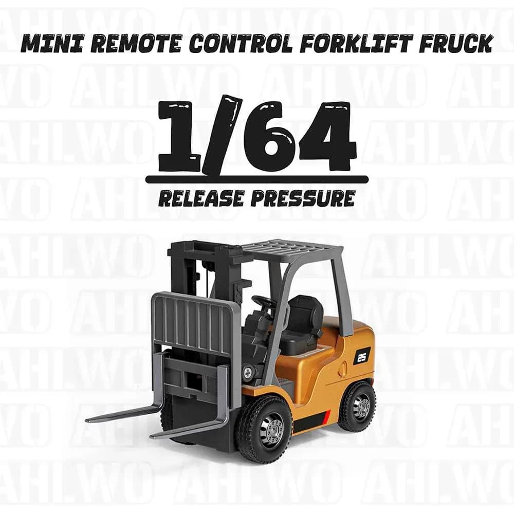 Mini Desktop Remote Control Forklift Truck Toy - View 2