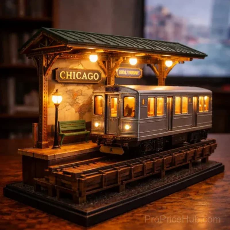 San Francisco Cable Car Lamp - Alt