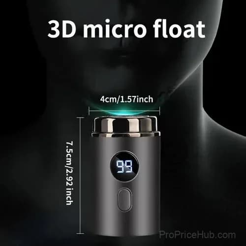 Mini Electric Shaver with Digital Display - View 14