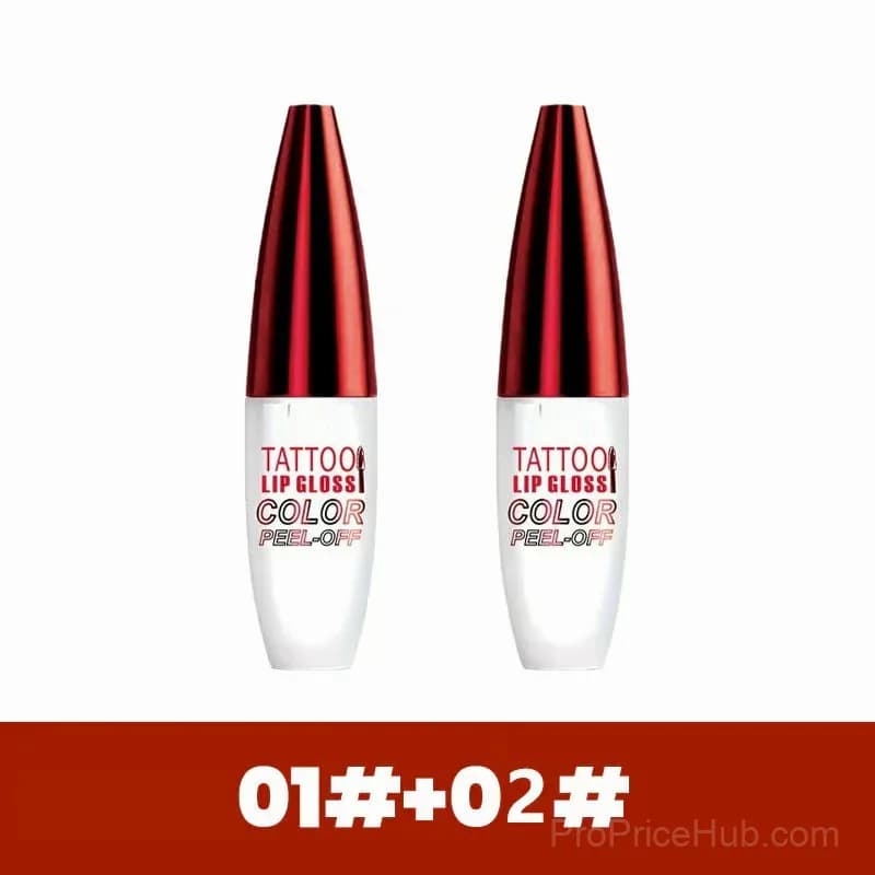 Waterproof Long-Lasting Lip Gloss, Shade 01, 2-Pack - View 18