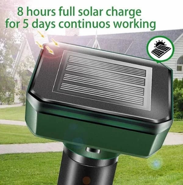 Solar Powered Rodent, Mole and Snake Pest Repeller - View 11