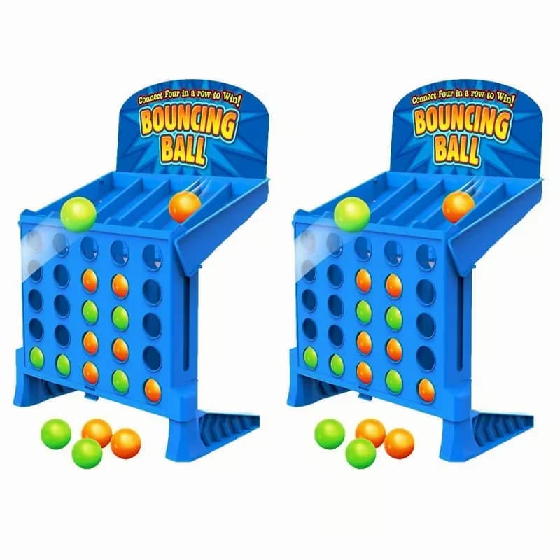 Bounce 4-in-a-Row Tabletop Game, 1 Set - Alt