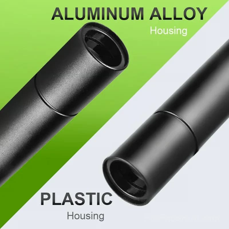 UV Black Light LED Flashlight, Aluminum Alloy Inspection Torch - View 6