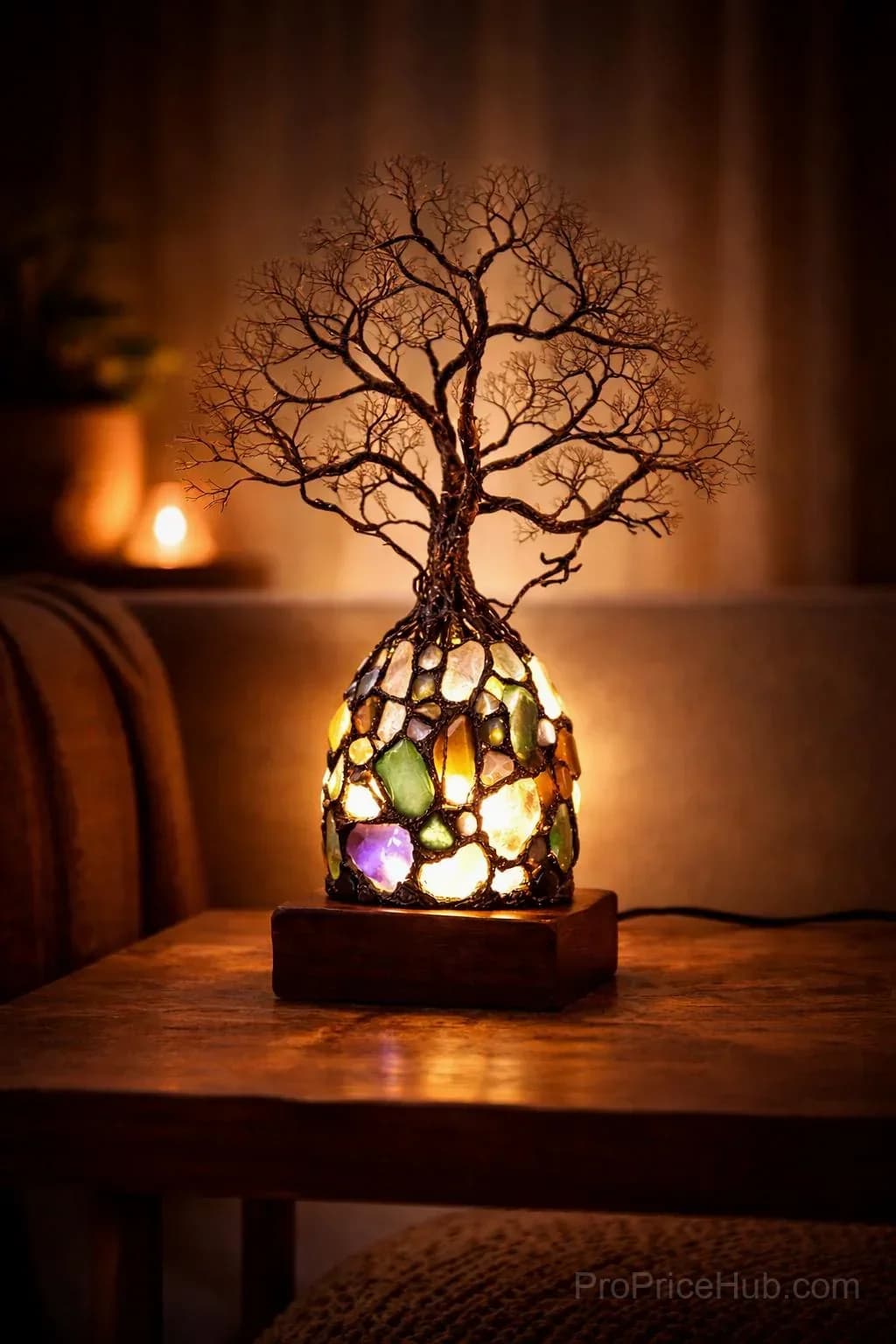 Crystal Tree Lamp - Main