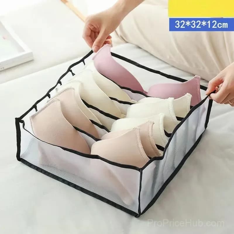 Large Grey Wardrobe Clothes Organizer for Skirts, Jeans & Coats - View 16