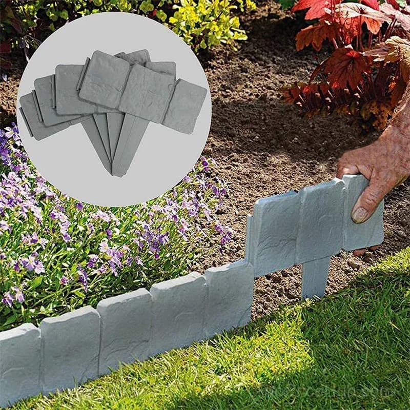 Imitation Stone Garden Fence - View 6