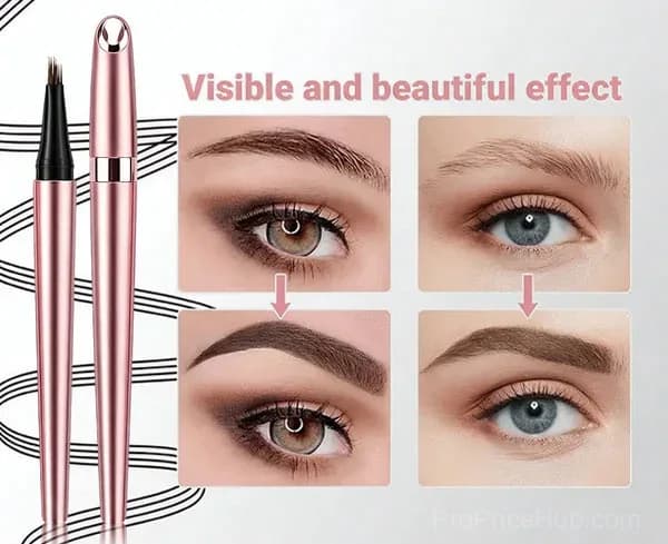 Long Lasting Waterproof Micro Fork Brow Pen - View 3